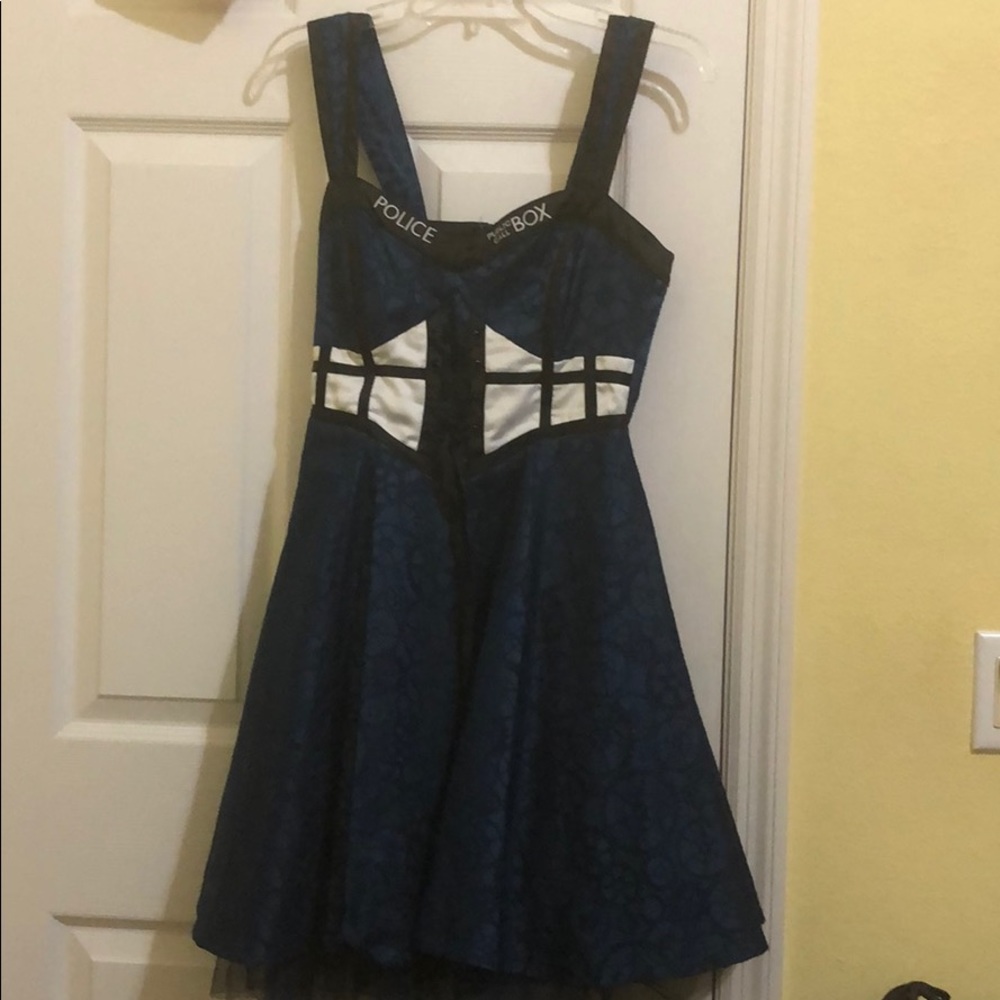 Tardis corset dress